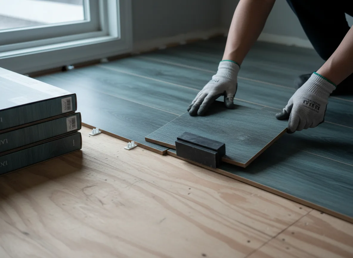 Luxury Vinyl Plank Installation company in Wannaska, MN